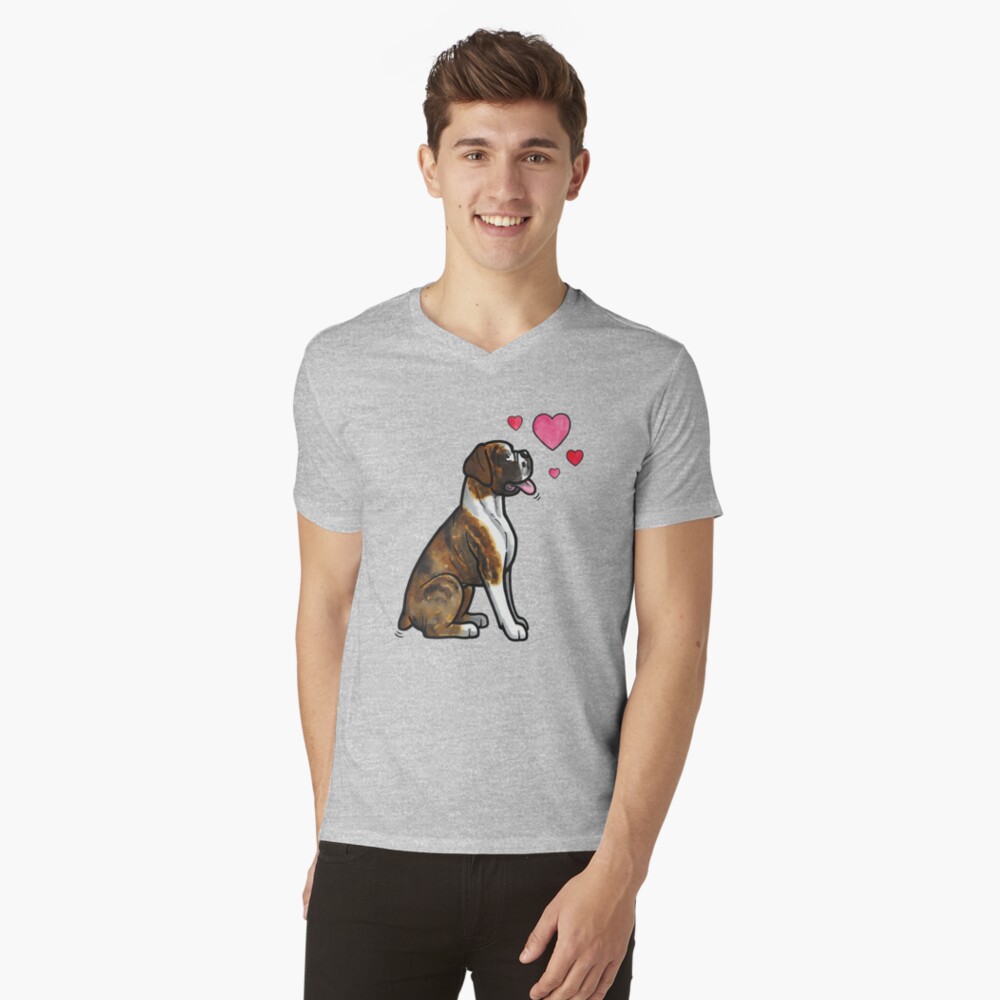Item preview, V-Neck T-Shirt designed and sold by animalartbyjess.