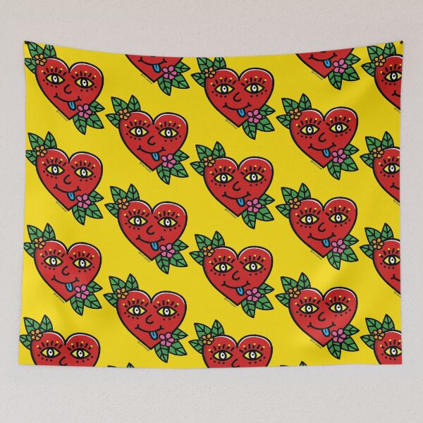 Item preview, Old School Heart designed and sold by Mariana Ferreira.