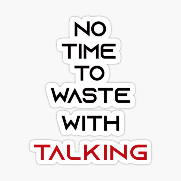 2 X NO TALKING STICKERS SIGNS 
