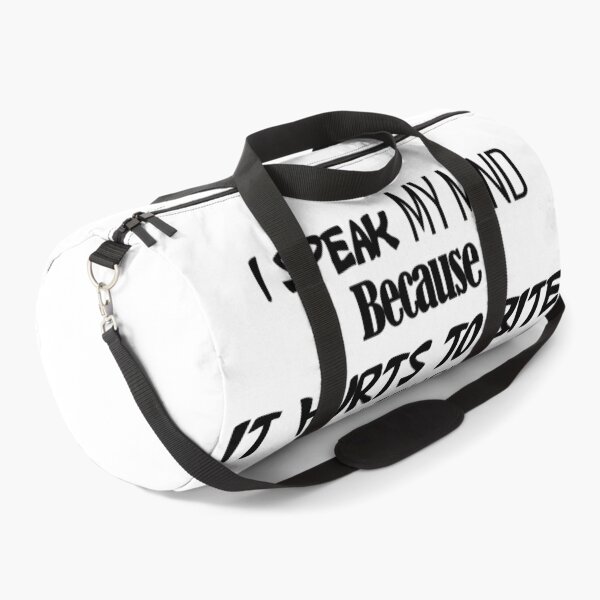 Item preview, I Speak My Mind Because It Hurts To Bite My Tongue designed and sold by askarne.