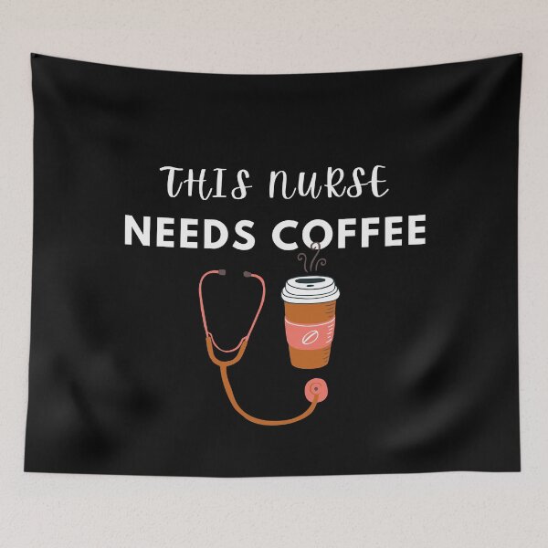 Item preview, This Nurse Needs Coffee designed and sold by travelnerd.
