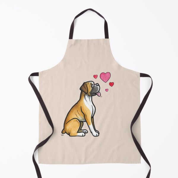 Item preview, Boxer dog love designed and sold by animalartbyjess.