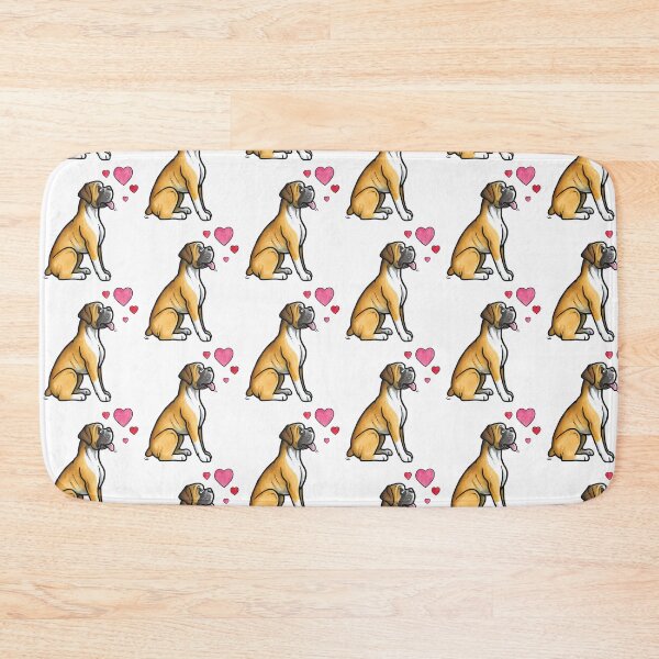 Item preview, Boxer dog love designed and sold by animalartbyjess.