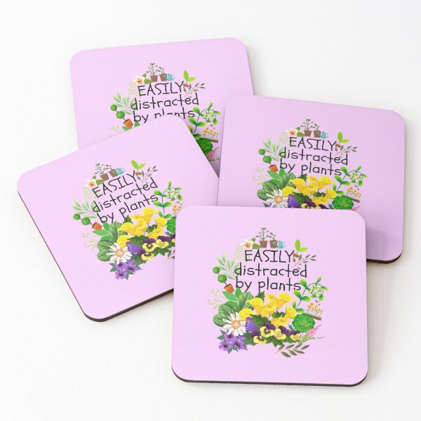 Item preview, Easily Distracted By Plants Garden Lover designed and sold by EarthArtDesigns.