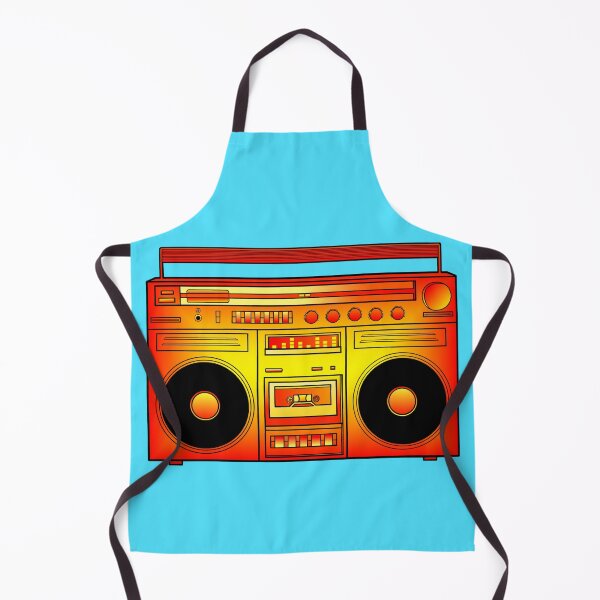 Item preview, Warm Red Orange Gold Fire Boombox designed and sold by Deborah Camp.