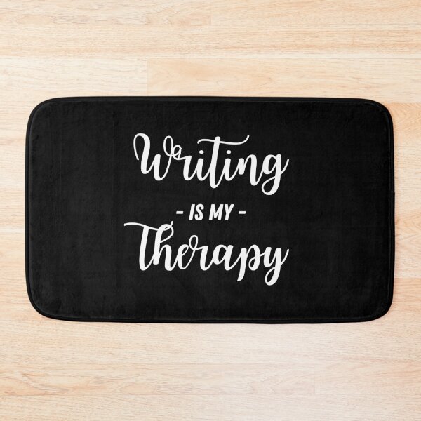 Item preview, Writing Is My Therapy | Writer Design | Author Gift | Writer Gift designed and sold by Presto Prints Design.