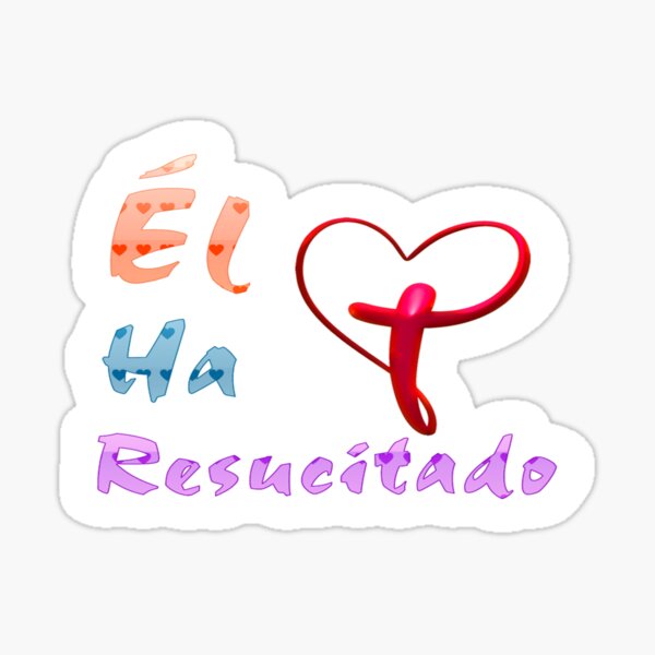 Item preview, Él ha resucitado (Christian Design in Spanish) designed and sold by closr2god.