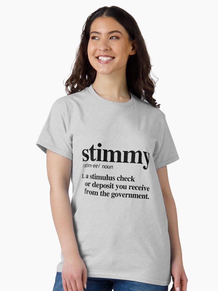 Thumbnail 2 of 7, Classic T-Shirt, Stimmy Definition designed and sold by partyfarty.