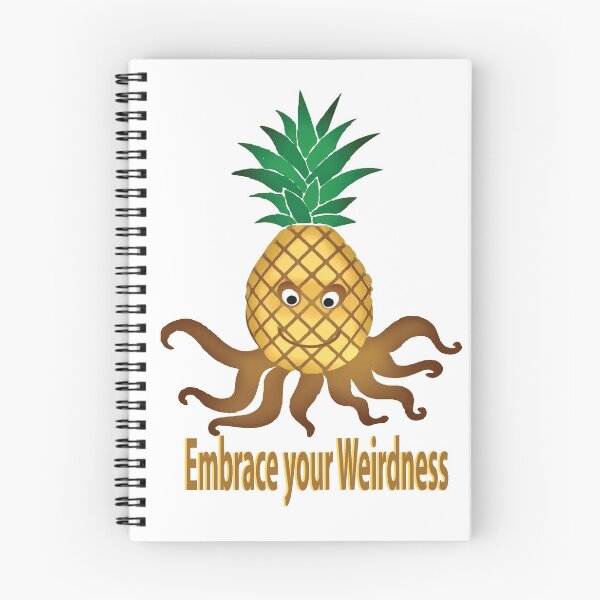 Item preview, Embrace your Weirdness pineapple octopus designed and sold by JAZTshirt.