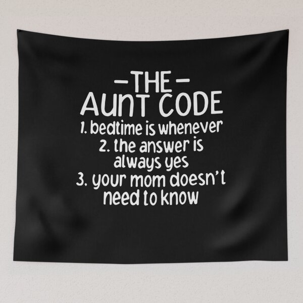 Item preview, The Aunt Code Funny Aunt Definition Humor Cool Saying designed and sold by ZimbomDesigner.