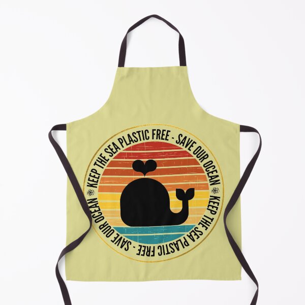 Item preview, Cute Sunset Retro Whale Save The Ocean designed and sold by Nostraw.