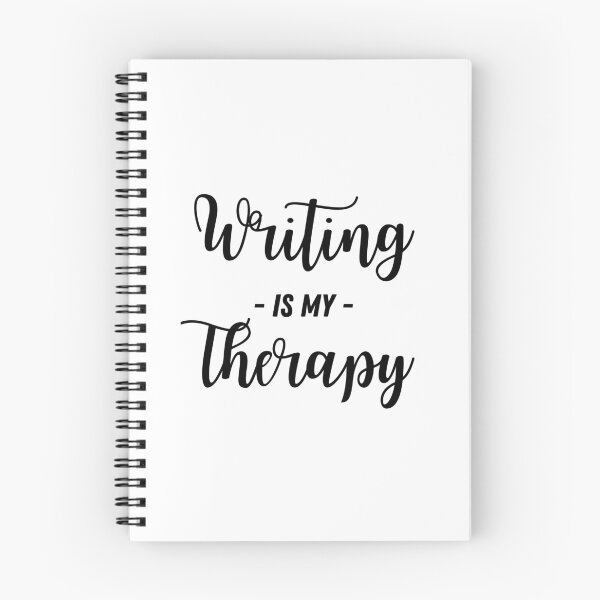 Item preview, Writing Is My Therapy | Writer Design | Author Gift | Writer Gift designed and sold by Presto Prints Design.