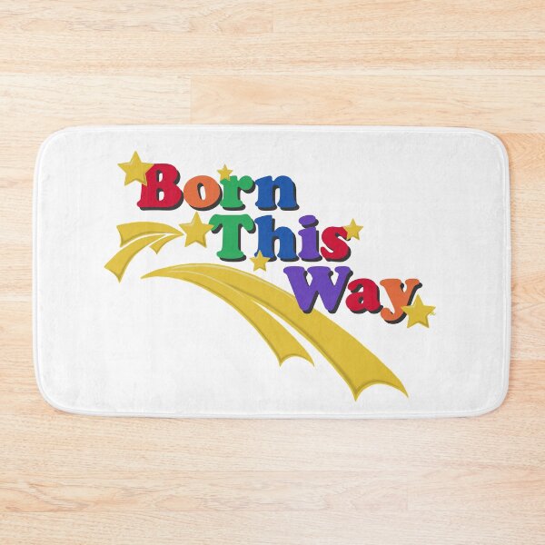 Item preview, Born This Way - Rainbow and Stars designed and sold by The White Bat.