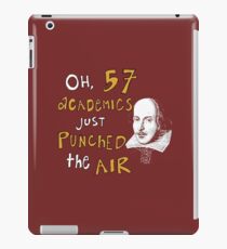 57 Academics (for dark shirts) iPad Case/Skin