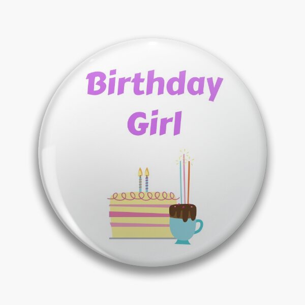 Item preview, Birthday Girl Cake and Coffee with Candles designed and sold by JRice66.