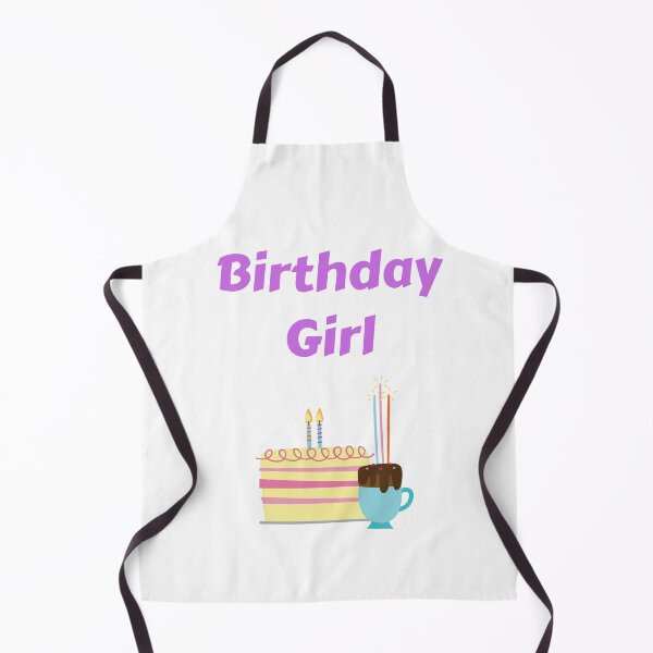 Item preview, Birthday Girl Cake and Coffee with Candles designed and sold by JRice66.