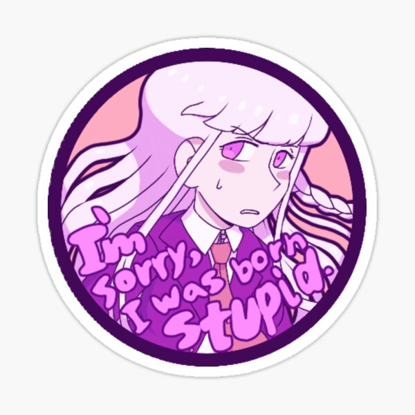 Kyoko Kirigiri pin Sticker