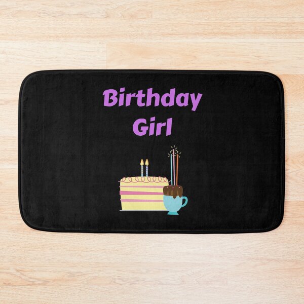 Item preview, Copy of Birthday Girl Cake and Coffee with Candles designed and sold by JRice66.