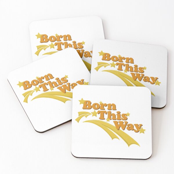 Item preview, Golden Born This Way and Stars designed and sold by The White Bat.