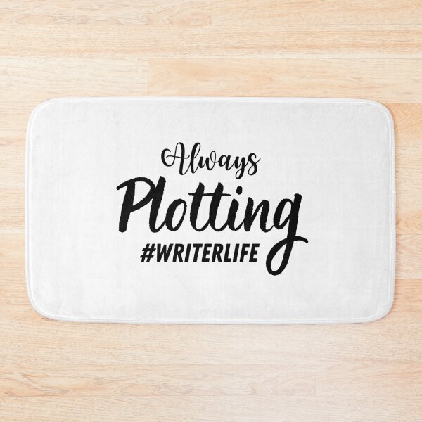 Item preview, Always Plotting | Writer Design | Author Gift | Writer Gift designed and sold by Presto Prints Design.