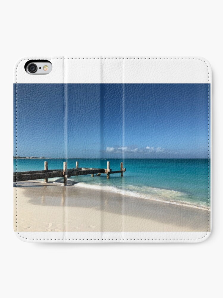 Alternate view of Warm Kisses From Turks And Caicos iPhone Wallet