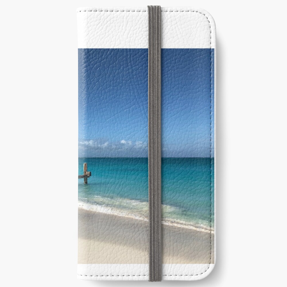 Warm Kisses From Turks And Caicos iPhone Wallet