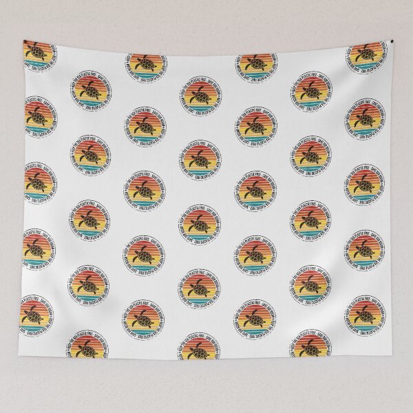 Item preview, Sunset Retro Turtle Save The Sea designed and sold by Nostraw.