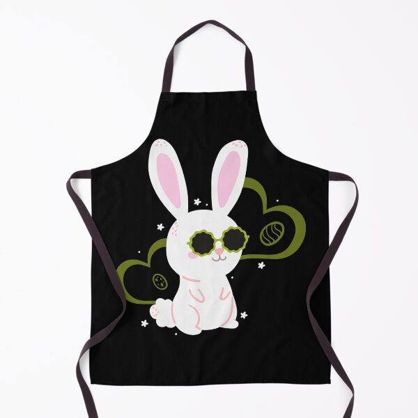 Item preview, Bunny with glasses and olive heart designed and sold by Mariokao.