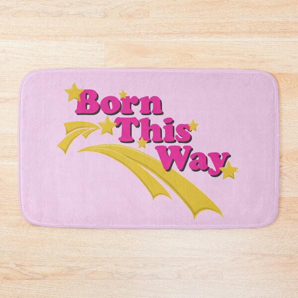 Item preview, Hot Pink Born This Way and Stars designed and sold by The White Bat.