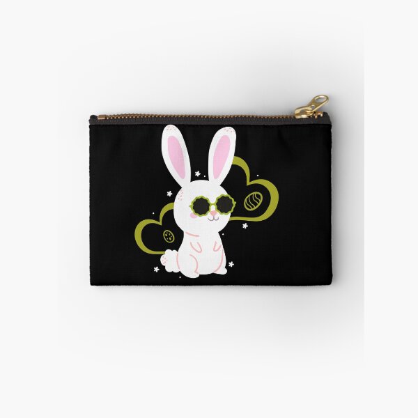Item preview, Bunny with glasses and olive heart designed and sold by Mariokao.