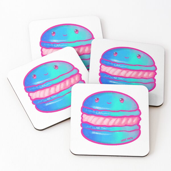 Item preview, Blue Mermaid Macaron designed and sold by lostfrog.