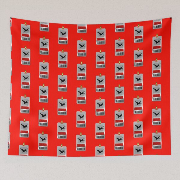 Item preview, Pterodactyl Trainer (on Red) designed and sold by PawsitiveMum.