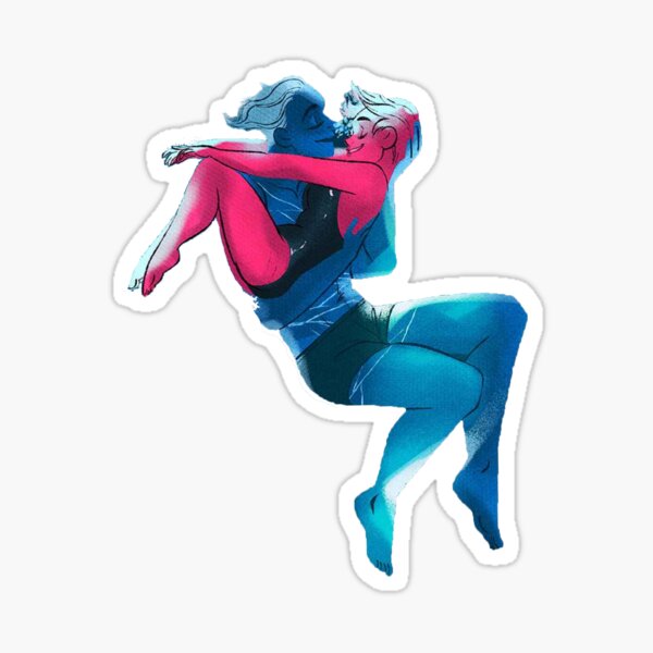 Lore Olympus Hadès et Perséphone Sticker