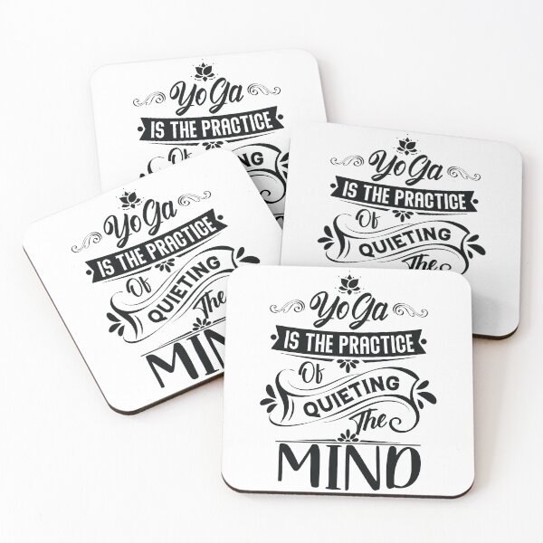 Item preview, Yoga is the practice of quieting the mind. designed and sold by Beefytee.