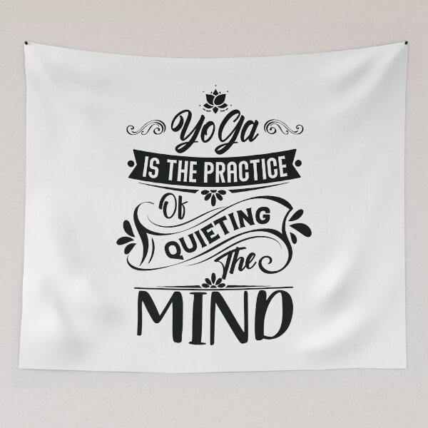 Item preview, Yoga is the practice of quieting the mind. designed and sold by Beefytee.