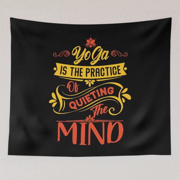 Item preview, Yoga is the practice of quieting the mind. designed and sold by Beefytee.