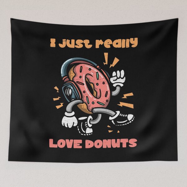 Item preview, I Just Really Love Donuts designed and sold by JordanHolmes.