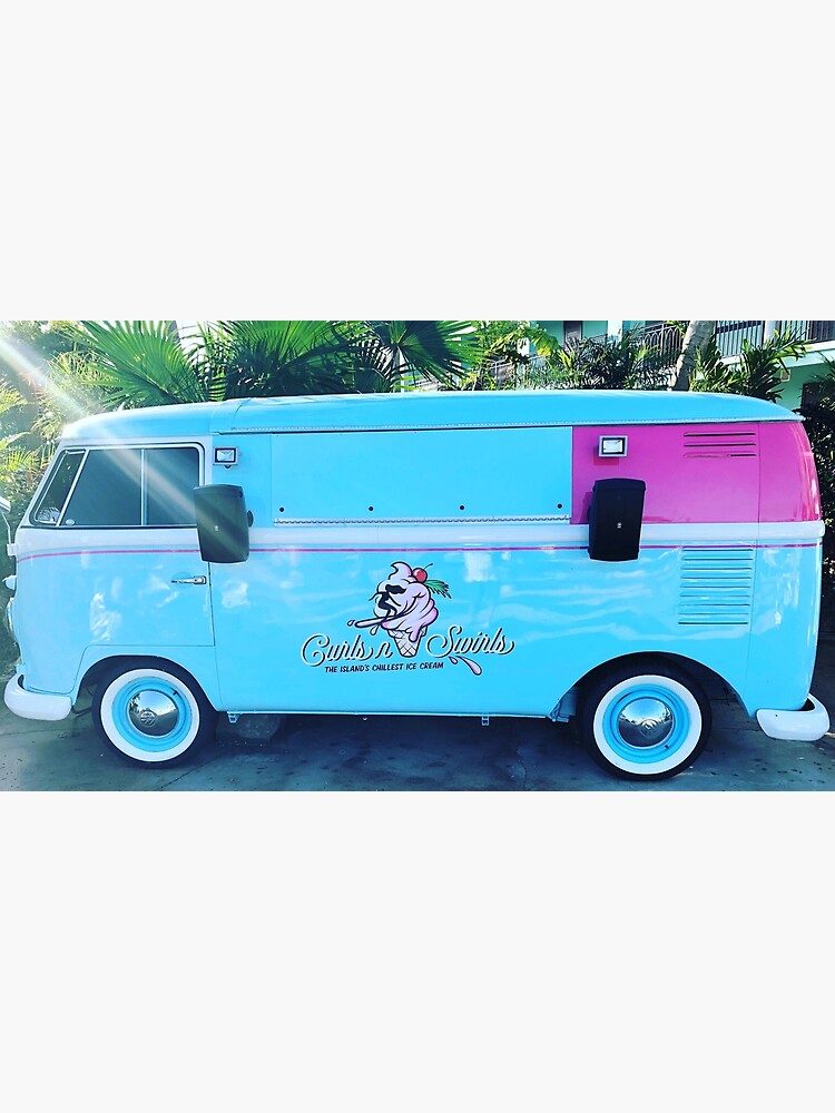 Pink & Blue Ice Cream Truck by dukejagger88