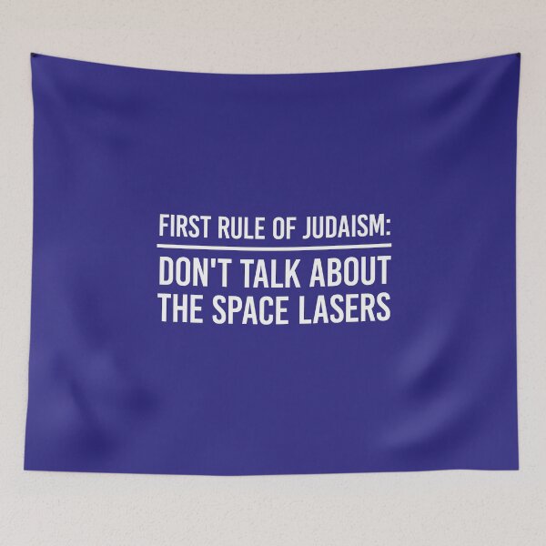 Item preview, Jewish Joke - Don't Talk About The Space Lasers designed and sold by UBUCO.