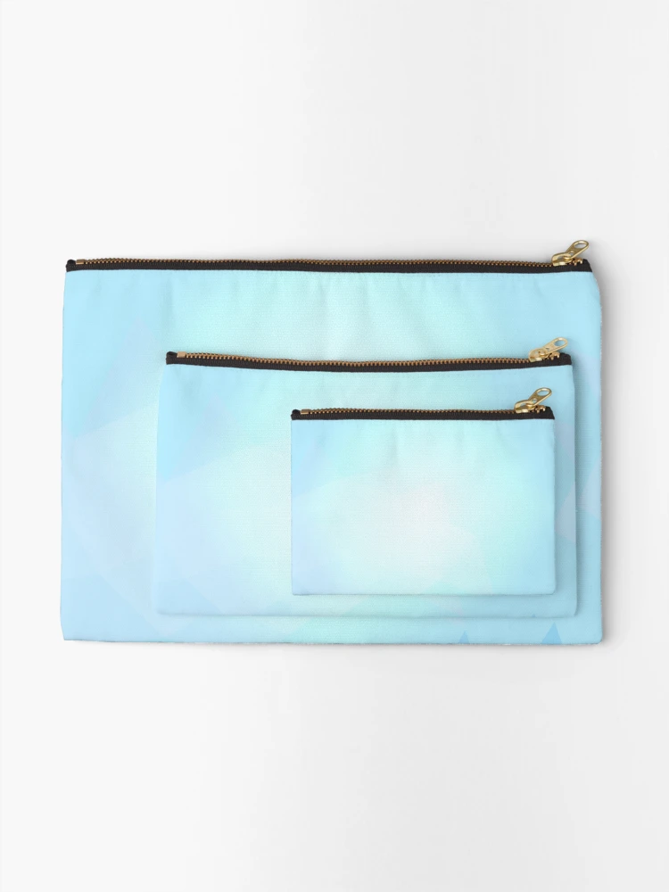 Thumbnail 2 of 4, Zipper Pouch, Colorful Triangles designed and sold by Lucienne van Bokhorst.