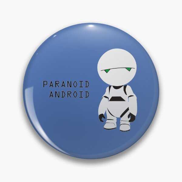 Item preview, Paranoid Android designed and sold by SerenaCat.