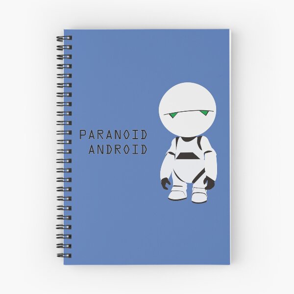 Item preview, Paranoid Android designed and sold by SerenaCat.