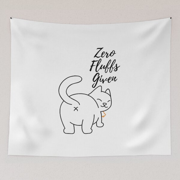 Item preview, Zero Fluffs Given designed and sold by CeciLop.