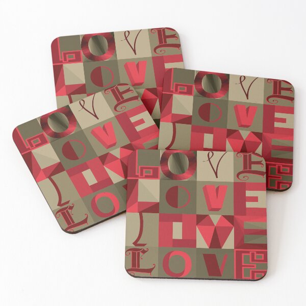Item preview, Spread Love: Red and Gold designed and sold by alexisrg.