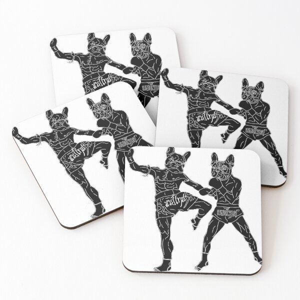 Item preview, Boxing Bulldogs Fighting Frenchies designed and sold by MORIANO TATTOOS.
