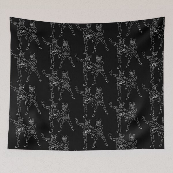 Item preview, Boxing Bulldogs Fighting Frenchies designed and sold by MORIANO TATTOOS.