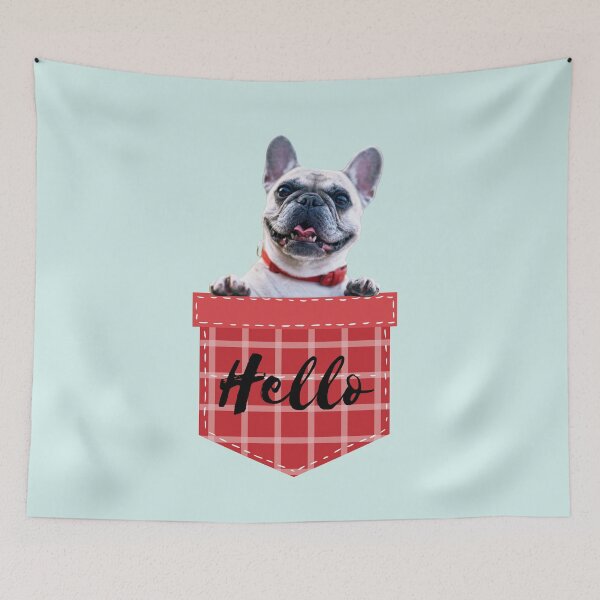 Item preview, Pocket pet pug puppy hello designed and sold by LiLohaveaplan.