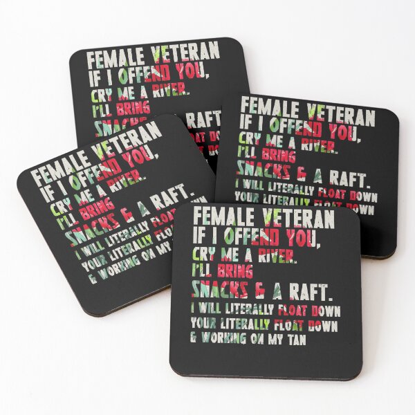 Item preview, Female Veteran If I Offend You Veteran Day 4th Of July designed and sold by BaseStore.