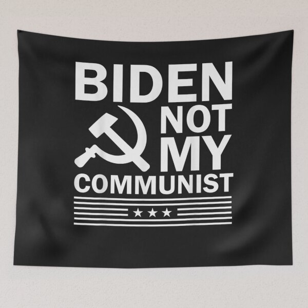 Item preview, Biden Not My Communist T-Shirt designed and sold by Lukifo-Glacier.