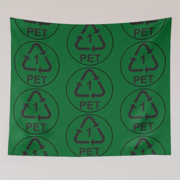 Item preview, Recycle Symbol Plastic Recycling Code 1 for PET to Reduce and Reuse designed and sold by frankheights.